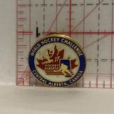 1997 World Hockey Challenge Under 17 Hockey Alberta Lapel Hat Pin