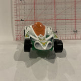 White Praying Mence Hot Wheels Diecast Car BJ