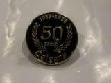 Calgary 50 Greek Club 1938 1988 Lapel Hat Pin