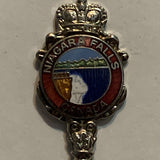 Niagara Falls Canada Collectable Souvenir Spoon BW