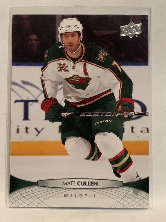 #111 Matt Cullen Minnesota Wild 2011-12 Upper Deck Series One Hockey Card