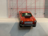 Red Flames Racer  Unbranded Loose Diecast Car 1/64 IB