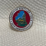 County of Stettler #6 50th Anniversary  Lapel Pin