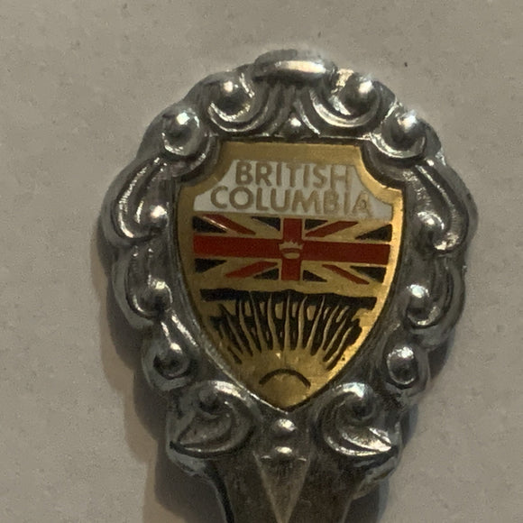Radium British Columbia Flag Collectable Souvenir Spoon ED