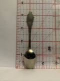 White Tulip Flower Souvenir Spoon