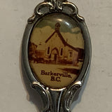 Barkerville British Columbia Collectable Souvenir Spoon BW