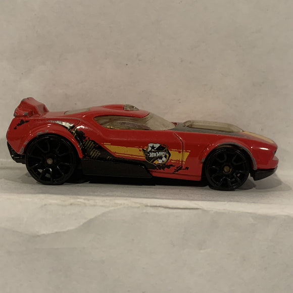 Red Fast Fish Hot Wheels Diecast Car BJ
