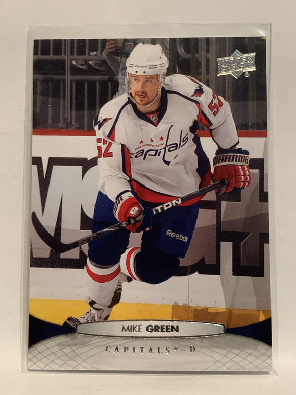 #10 Mike Green  Washington Capitals 2011-12 Upper Deck Series One Hockey Card
