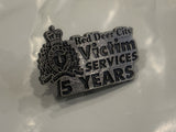 Red Deer City Victim Services 5 Years RCMP Lapel Hat Pin