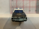 Black White Police Highway Patrol Chevrolet Impala  Majorette Loose Diecast Car 1/69 IC
