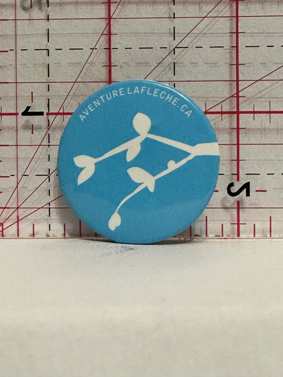 Aventure La Fleche Button Pinback