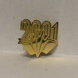 2001 People Logo Lapel Hat Pin