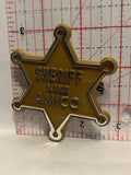 Sheriif Mike Amico Star Button Pinback