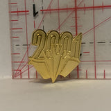 2001 People Logo Lapel Hat Pin