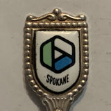 Spokane Expo 74 Logo Collectable Souvenir Spoon BW