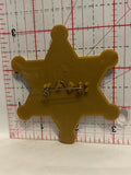 Sheriif Mike Amico Star Button Pinback