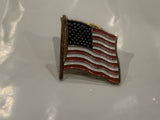 USA American Flag Lapel Hat Pin