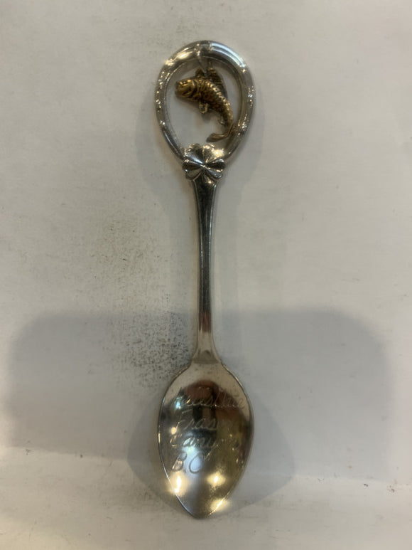 Hells Gate Fraser Canyon BC Fish Souvenir Spoon