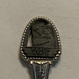 Georgia Peach State Collectable Souvenir Spoon BW