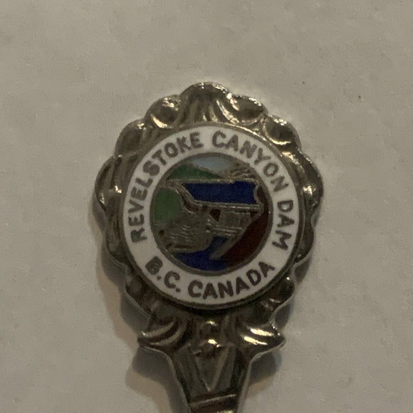 Revelstoke Canyon Dam BC Canada Collectable Souvenir Spoon ED