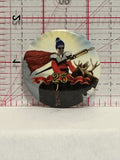 25 Mountie Riding a Moose Button Pinback
