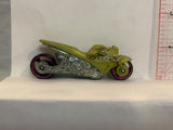 Green Motorcycle Hot Wheels Loose Diecast Car 1/64 IC