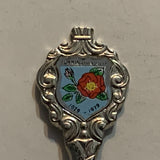 Alberta Wild Rose Collectable Souvenir Spoon BW