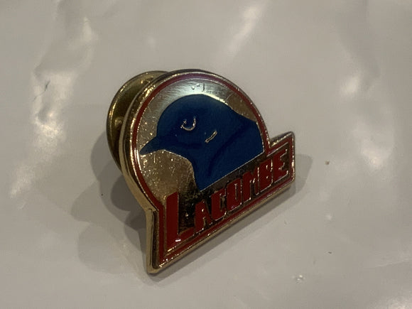 Lacombe Blue Bird Logo Alberta Lapel Hat Pin