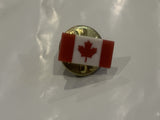 Canadian Flag Lapel Hat Pin