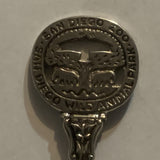 San Diego Zoo Wild Animal Park Collectable Souvenir Spoon ED
