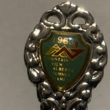 1983 Mountain View Alberta Summer Games Collectable Souvenir Spoon ED