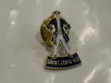 Saint John New Brunswick Mascot Lapel Hat Pin
