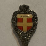 Danmark Flag Denmark Collectable Souvenir Spoon ED