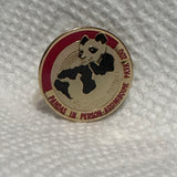 Pandas in Person Assiniboine Park Zoo  Lapel Pin