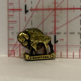 Manitoba Bison Lapel Hat Pin