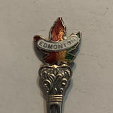 Edmonton Alberta Maple Leaf Collectable Souvenir Spoon BX