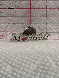Montreal Kissing Lips Quebec  Lapel Pin