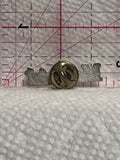 Montreal Kissing Lips Quebec  Lapel Pin
