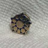 5 Stars Circle Logo  Lapel Pin