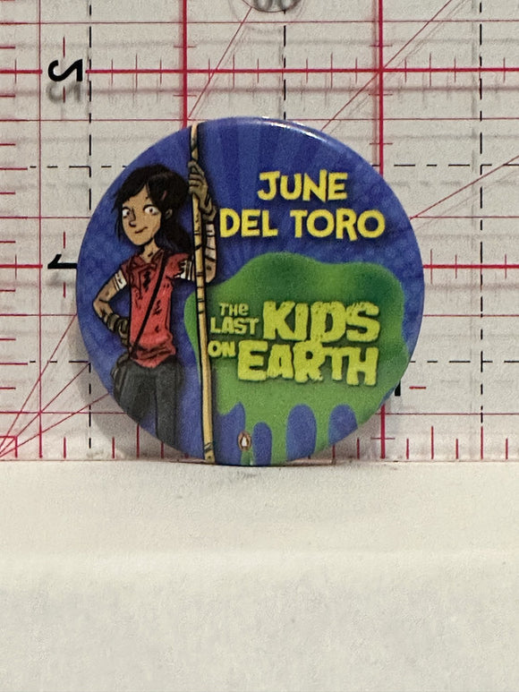 June Del Toro The Last Kids on Earth Button Pinback