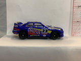 Blue Stock Racer Unbranded Loose Diecast Car 1/64 IC