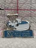 XV Canada Games Jeux du Canada Curling  Lapel Pin