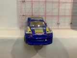 Blue Stock Racer Unbranded Loose Diecast Car 1/64 IC