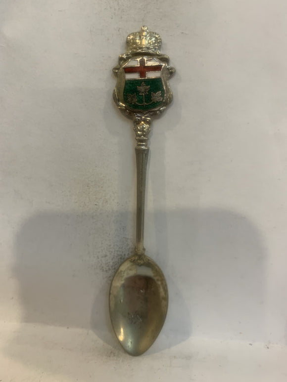 Toronto Ontario Flag Crest Emblem Souvenir Spoon