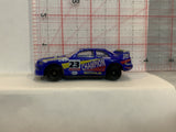 Blue Stock Racer Unbranded Loose Diecast Car 1/64 IC