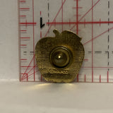 Red Apple Lapel Hat Pin