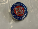Champions Start Small 2012 Logo Lapel Hat Pin