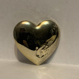 Handprint on a Heart Lapel Hat Pin