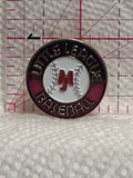 MJ Little League Baseball  Lapel Pin
