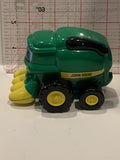 Green John Deere Combine ERTL Toy Car Vehicle